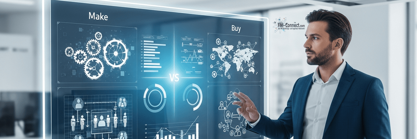 Make-or-Buy- und Sourcing-Entscheidung im Facility Management mit strategischer Beschaffungsplanung
