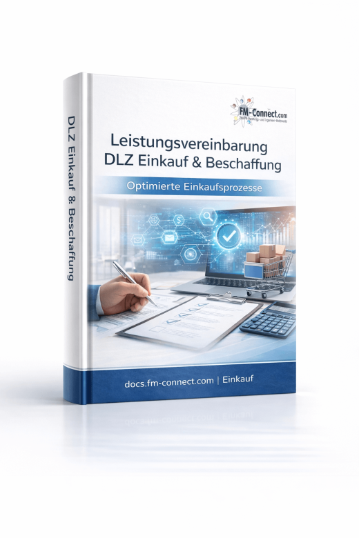 Leistungsvereinbarung DLZ Einkauf im Facility Management Cover 