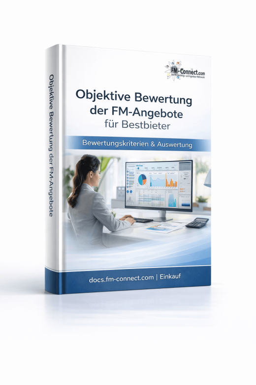 Objektive Bewertung der FM-Angebote von Bestbieter im Facility Management Cover 